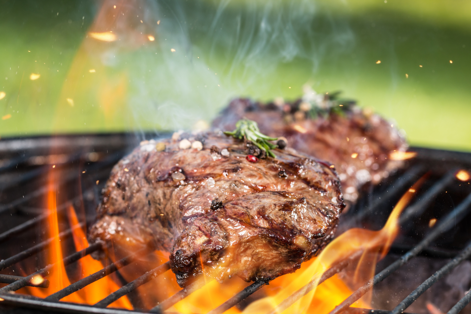 Fleisch Am Grill
