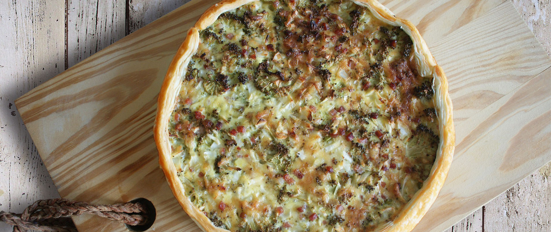 Brokkoli-Speck Quiche - Greisinger GmbH - Fleisch-, Wurst- und Selchwaren